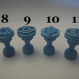 Capture d’écran 2017-10-17 à 15.12.16.png Free STL file More Designs for C3xor's Interchangable Stamp System・3D printing idea to download