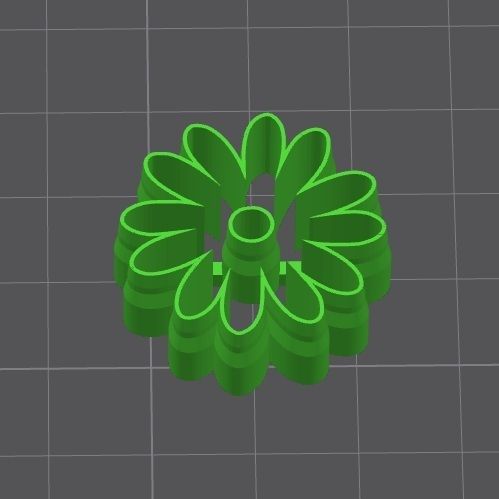 Flor2.jpg Pack Cutter polymer clay / cookies flower shape