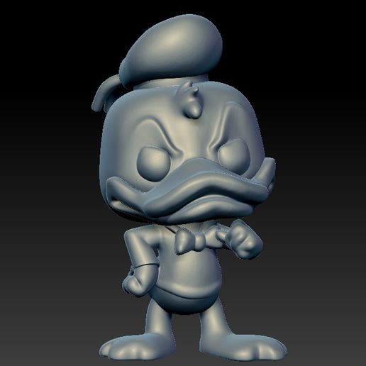 Donald duck funko 3D model