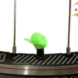 bike yoda2.png STL file Yoda Bicycle Tyre Caps Bike Car Van Truck Valve Wheel Star Wars・3D printing template to download