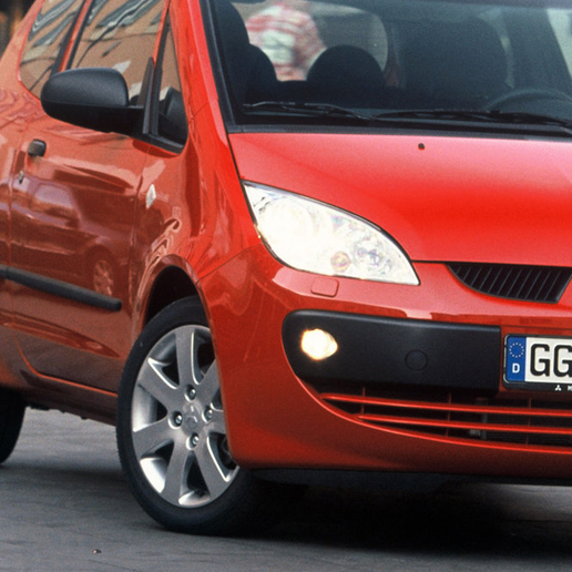 mitsubishi colt front bumper strip 3D model