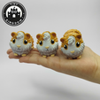 Flexi-Tiny-Cavia,-P8.png Flexi Tiny Cavia, figurine articulée, porte-clés inclus, 3mf inclus