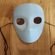 perihelion-3d-printed-moretta-mask.jpg Moretta/Servetta Muta - Máscara de mascarada veneciana - Perihelion Prints