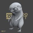 5.jpg Cute Alien monster-stl for 3d print