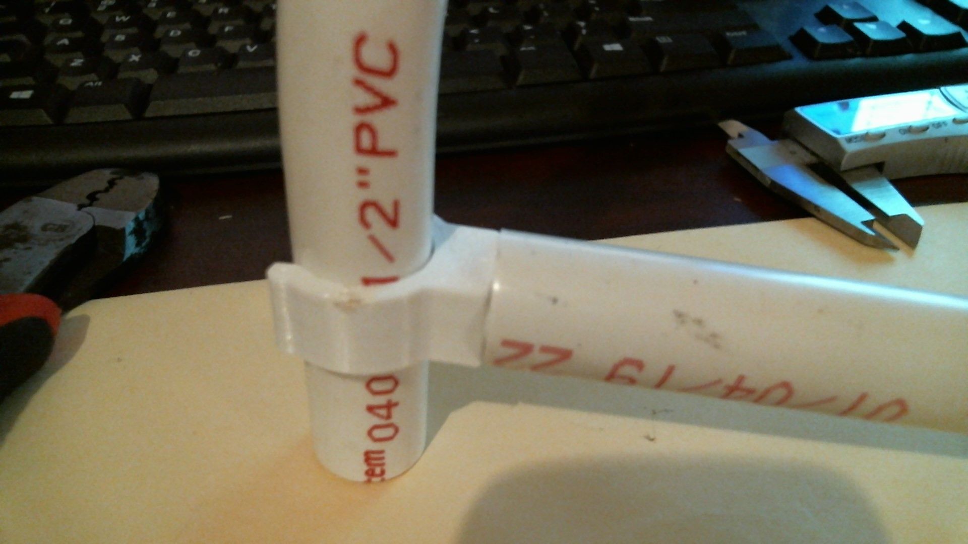 Download free STL file 1/2" pvc snap connectors • 3D printable template