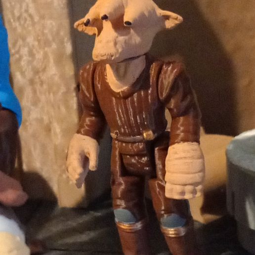 ⭐ VINTAGE STAR WARS KENNER REE YEES ACTION FIGURE・3D Print with