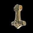 21.jpg Viking Thor Hammerd Pendent