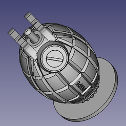 c1.png 3D-Datei No36 Mills Granate Replik 1:1 Reenactment Modell・3D-Drucker-Vorlage zum herunterladen