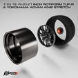 Preview3.jpg 1/24 18-19-20-21 inch Rotiform TUF-R & Yokohama Advan A048 stretch