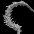 04.jpg 3D PRINTABLE NOOB SAIBOT SCYTHE - TWO PACK - MORTAL KOMBAT 11