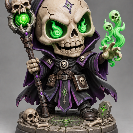 Cryptskull — The Chibi Necromancer
