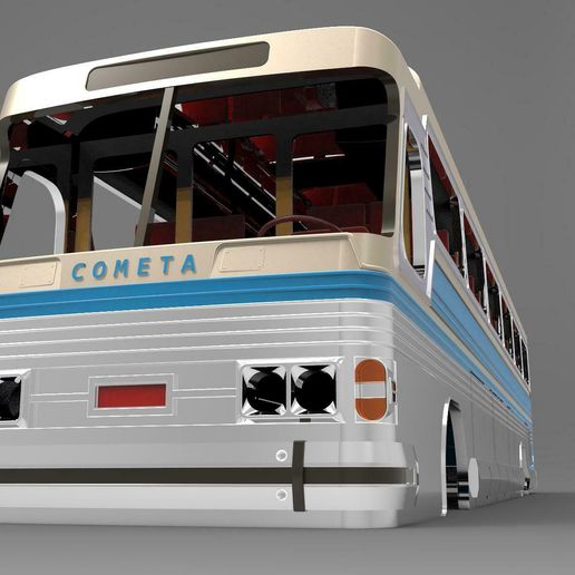 ☄️ Pegaso Comet Bus 1/14 Scale - RC 3D Printable Bus with Realistic ...