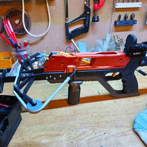 Adderini Compound Bow (Rubber Tube) 3D model