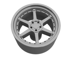 hre2.png Free STL file FREE HRE 446 from Fast and Furious skyline for Hot wheels diecast models・3D printer model to download