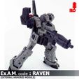 16.jpg Armored Core Last Raven Mecha  3DPrint Articulated Action Figure