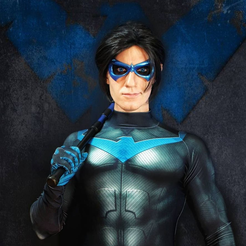 Безымянный.png Download free STL file Nightwing mask • 3D printer template, Superior_Robin