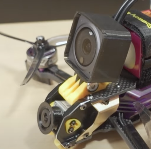 DJI Action 2 FPV Drone Mount 3D model