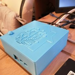 IMG_20220226_104614.jpg Case for Intel NUC5PPYB with Home assistant themed lid.