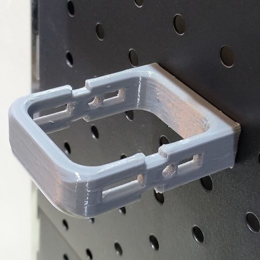 AC Plug Holder for Pegboard