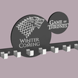 Screenshot-2024-02-07-005346.png Game of Thrones House Stark GOT KEYS HOLDER BOARD