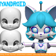 n2.png [KABBIT BJD] - Nyandroid Kabbit Ball Jointed Doll - (For FDM or SLA Printing)