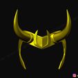 04.jpg Loki Crown - Loki Mask - TV series 2021 3D print model