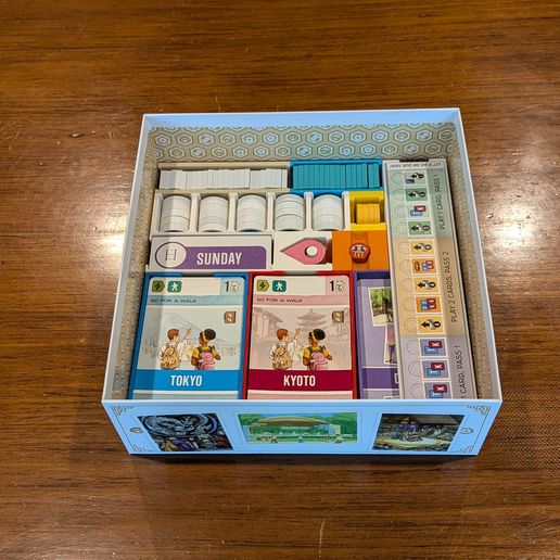 🇯🇵 Let's Go! To Japan custom board game insert - Matsuri Edition