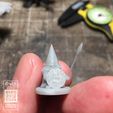 Photo-Apr-16,-6-48-35-PM.jpg Gonk Gnome Warrior with Spear, Fantasy Tabletop RPG Miniature or Figurine