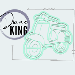3.png Archivo STL Moto・Diseño de impresión en 3D para descargar