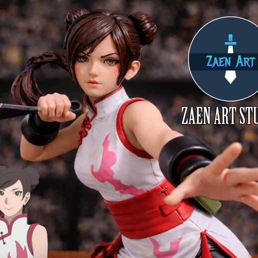 Tenten Naruto The Last 3D STL- ZaenArtStudio 3D File for 3D  printingCults