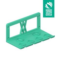 030_02_gia.jpg STL-Datei Holder for Screwdriver Set 6pcs 030 I for screws or peg board kostenlos・Vorlage für den 3D-Druck zum herunterladen