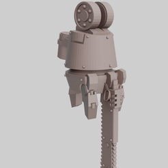 chainfist.png Archivo STL gratis Puño de repuesto Mech・Objeto para impresora 3D para descargar