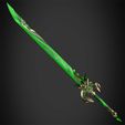 PrimordialJadeCutterBack.jpg Genshin Impact Primordial Jade Cutter Sword for Cosplay