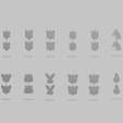 Animal-Faces-ALL.png 🐾 Creature Face - Pendentifs à visages d'animaux