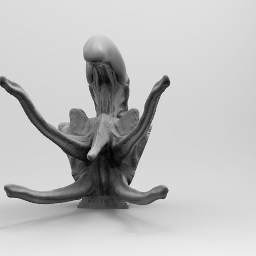 MK1-BUST.68.88.jpg Scout Alien Xenomorph Bust 3D Printing model