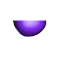 kindred mask simple.stl Fichier STL Masque de fleur d'esprit apparenté・Design pour imprimante 3D à télécharger