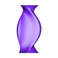 papillotte vase.stl curlpaper vase