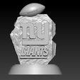 fghg.jpg NFL - New York Giants football statue destop - CNC - 3d Print