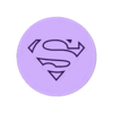 superman.stl DC Superhero Coasters