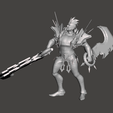 4.png Ruined Draven 3D Model