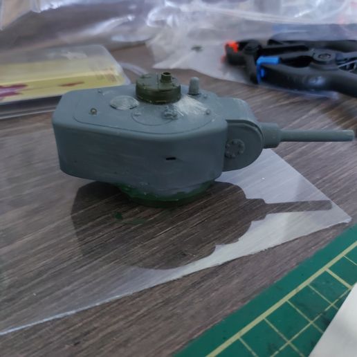 Turret of T-34G (Howitzer) 1/72