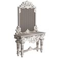 Wireframe-High-Console-Mirror-01-1.jpg Collection Of 500 Classic Elements
