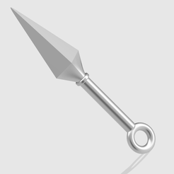 Naruto Kunai v3_2.png Free STL file Cosplay Ninja Kunai・Model to download and 3D print
