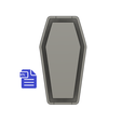 STL00995-1.png Coffin Silicone Mold Housing
