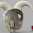 Schemat-nakladka-do-zdjec-2026-02-02T191129.361.png Realistic Goat Skull Mask – Wearable Halloween & Dark Fantasy Prop 1:1 Cosplay Replica