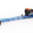 1.jpg Dragster à moteur frontal Diecast avec double V8 suralimenté Échelle 1:25