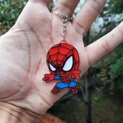IMG_20230506_161824_304.jpg Spiderman-Spiderman Keychain Keychain Key Chain