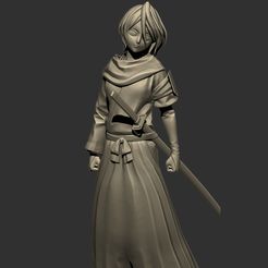 ZBrush-Document.jpg STL file BLEACH RUKIA・3D print object to download