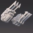 Tyberos_Hunger-and-Slake_3.jpg Hunger and Slake gauntlet weapons - Power fists/lightning claws/chain fists