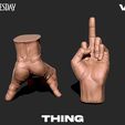 4.jpg Thing V-2  Wednesday series 3D print model